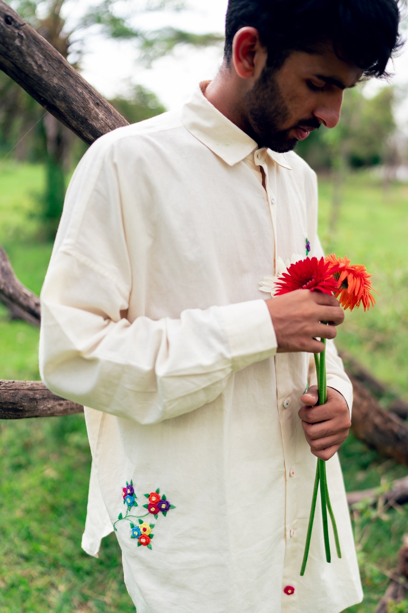 Our Dear Friend Shirt is a premium quality, handwoven cotton shirt made with a meticulous eye for detail. Its unique design ensures a timeless look, comfortable fit, and durable quality. A must-have in your wardrobe, it's a perfect blend of style and comfort.